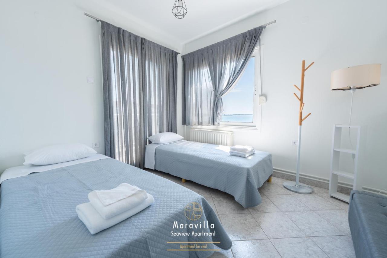 Maravilla Seaview Apartment Nea Moudania Esterno foto
