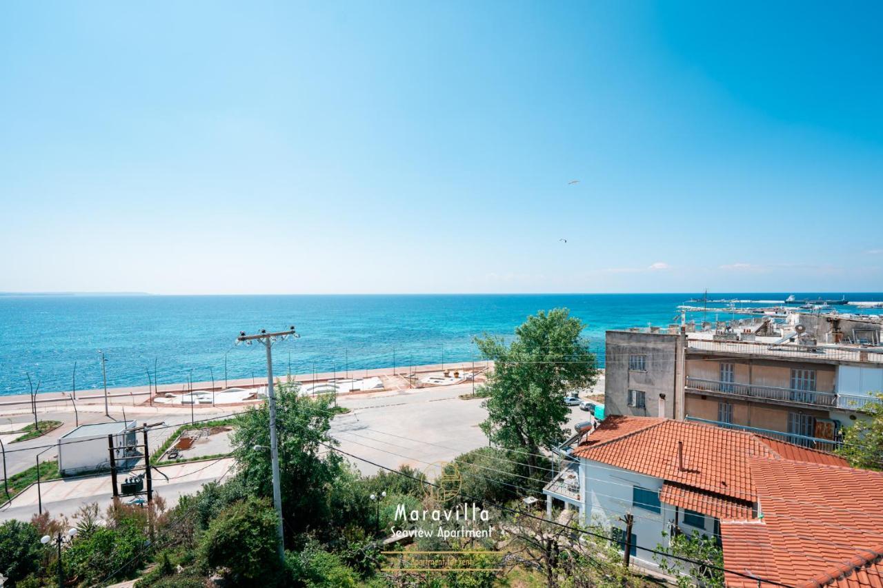 Maravilla Seaview Apartment Nea Moudania Esterno foto